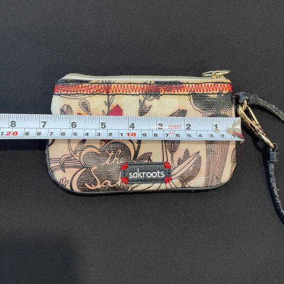 ~ Sakroots Wristlet** Boho The Sak Phone Zipper Pocket Key Strap Wallet Bag - Picture 10 of 12